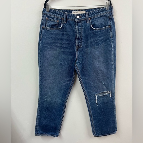 GRLFRND The Karolina High Rise Straight Crop Jeans - Picture 5 of 16